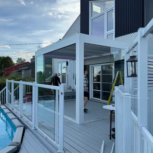 Pergolas bioclimatiques 4 saisons au Québec 7 auvent vs pergola