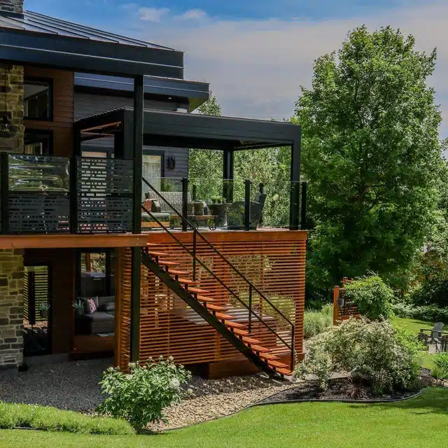 Pergolas bioclimatiques 4 saisons au Québec 2 installation de pergola