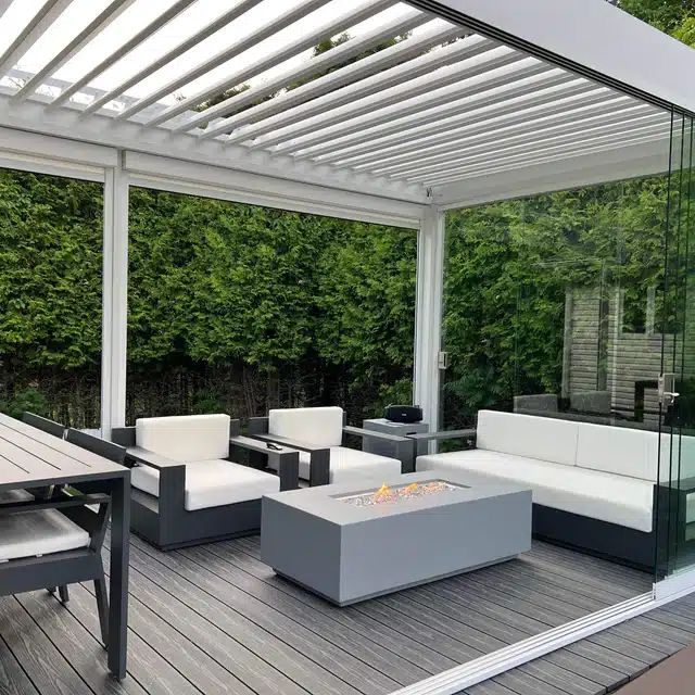 Pergolas bioclimatiques 4 saisons au Québec 4 pergola-bioclimatique