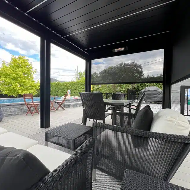 Pergolas bioclimatiques 4 saisons au Québec 6 pergola-4-saisons-eclairage-led-integre-nuit